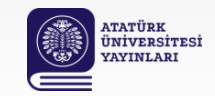 Atat�rk �niversitesi Yay�nlar�