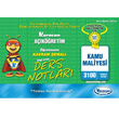 2.S�n�f 3.Yar�y�l Kamu Maliyesi Kavram �emal� Ders Notlar� Kod: 3100 Karacan Yay�nlar�