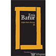 Do�u Bat� Divan� 2 K�rm�z� Yay�nlar�