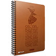 Epik Spiralli Sert Kapak 120 Yaprak �izigli Defter (2850) G�pta