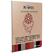 My Notes S�rttan Diki�li Karton Kapak A6 48 Yaprak �izgisiz Defter (2781) G�pta
