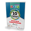 �ABT Alan Savunmas� �ngilizce ��retmenli�i 10 ��z�ml� Deneme Pelikan Yay�nlar�