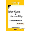 T�rk�e Macarca Konu�ma K�lavuzu Yarg� Yay�nevi