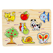 Bu Bu Ah�ap Puzzle Hayvanlar Ap0032