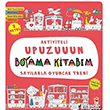 Say�larla Oyuncak Treni Aktiviteli Upuzuuun Boyama Kitab�m Sincap Kitap