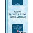 T�rkiyede ��letmecilik �zerine Ele�tiri ve �neriler Ekin Yay�nevi
