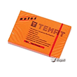 Temat 50x75 mm Turuncu Yap��kanl� Not Ka��d�