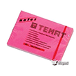 Temat 50x75 mm Pembe Yap��kanl� Not Ka��d�