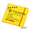 Temat 75x75 mm Sar� Yap��kanl� Not Ka��d�