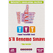 TYT T�m Dersler 5 li Deneme S�nav� Platon Yay�nc�l�k
