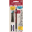 Tombow SH-300 Grip Mekanik Kur�un Kalem 0,7 mm Bordo Okul Seti GR31