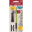 Tombow SH-300 Grip Mekanik Kur�un Kalem 0,7mm Limon Sar�s� Okul Seti GR51