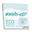 Pastel Mavi 100 Yaprak Eco Notes 76x76 Yap��kanl� Not Ka��d� G�pta