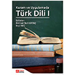 Kuram ve Uygulamada T�rk Dili I Pegem Yay�nlar�