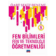 2019 �ABT Fen Bilimleri Fen ve Teknoloji ��retmenli�i 8 Deneme Nobel S�nav Yay�nlar�