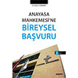 Anayasa Mahkemesine Bireysel Ba�vuru Se�kin Yay�nc�l�k
