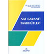 Saf Garanti Taahh�tleri Vedat Kitap��l�k