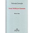 S�nai M�lkiyet Kanunu Vedat Kitap��l�k