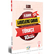 8. S�n�f Liselere Giri� S�nav� T�rk�e ��z�ml� 10 Deneme FDD Yay�nlar�