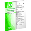 8. S�n�f T.C. �nk�lap Tarihi ve Atat�rk��l�k �ek Kopar Yaprak Test 4 Ad�m Yay�nc�l�k