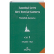 �stanbul �erhi T�rk Bor�lar Kanunu Y�r�rl�k Kanunu Vedat Kitap��l�k