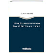 T�rk �dare Hukukunda �dari �stikrar �lkesi Harun Y�lmaz On �ki Levha Yay�nlar�