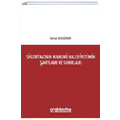 Sigortac�n�n Kanuni Halefiyetinin �artlar� ve S�n�rlar� Bahar K�z�ls�mer On �ki Levha Yay�nlar�