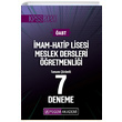 2020 �ABT �mam Hatip L�sesi Meslek Dersleri ��retmenli�i 7 Deneme ��z�ml� Pegem Yay�nlar�