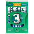 8. S�n�f LGS 1. D�nem 3 l� Denemesi Av Yay�nlar�
