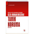 Ceza Muhakemesinde Tan�k Koruma Se�kin Yay�nevi