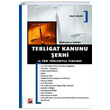 Tebligat Kanunu �erhi Se�kin Yay�nevi