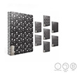 Member Spralli Karton Kapak A4 72 Yaprak �izgili Defter (3273) G�pta