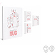 White Notebook Tel Diki�li Plastik Kapak Defter A4 60 Yaprak �izgili (4344) G�pta