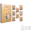 Craft Notes Spiralli Sert Kapak Defter A6 100 Yaprak Kareli Standart (1782) G�pta