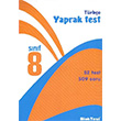 8.S�n�f T�rk�e Yaprak Test Blok Test Yay�nc�l�k