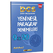 DGS 9x20 ��z�ml� Yeni Nesil Paragraf Denemeleri Kariyer Meslek Yay�nlar�