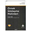 �rnek S�zle�me Metinleri Se�kin Yay�nevi