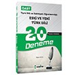 �ABT T�rk Dili Edebiyat� Eski ve Yeni T�rk Dili 20 Deneme ��z�ml� - Ya�ar Hoca Edebiyat TV Yay�nlar�