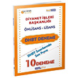 DHBT �n Lisans Lisans 10 Deneme Ahsen Kitap Yay�nlar�