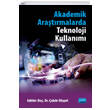 Akademik Ara�t�rmalarda Teknoloji Kullan�m� Nobel Yay�nevi