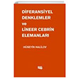 Diferansiyel Denklemler ve Lineer Cebrin Elemanlar� Literat�r - Ders Kitaplar�