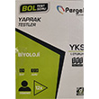 YKS 1. Oturum Biyoloji Kutu Testi Pergel Yay�nlar�