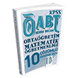�ABT Orta��retim Matematik ��retmenli�i 10 Deneme ��z�ml� Benim Hocam Yay�nlar�