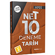KPSS Tarih Net 10 Deneme ��z�ml� �ndeks Kitap