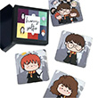 Harry Potter Ah�ap Bardak Altl��� Seti (BA09) Book Tasar�m