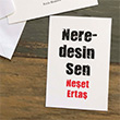 Ne�et Erta� Kartpostal (KP222) Book Tasar�m