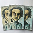 Edgar Alan Poe Kartpostal (KP359) Book Tasar�m