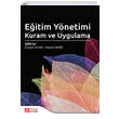 E�itim Y�netimi Kuram ve Uygulama Pegem Yay�nlar�