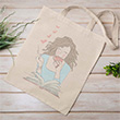 Kitap Okuyan Kad�nlar Bez �anta B�19 Book Tasar�m