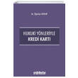 Hukuki Y�nleriyle Kredi Kart� On �ki Levha Yay�nc�l�k